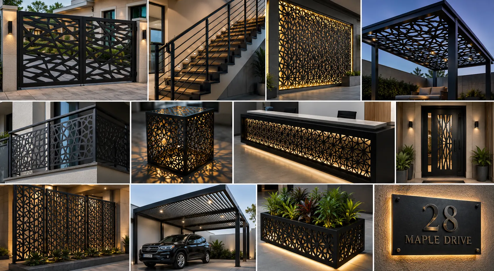 Commercial counters, decorative panels and interior details completed by Evergreen