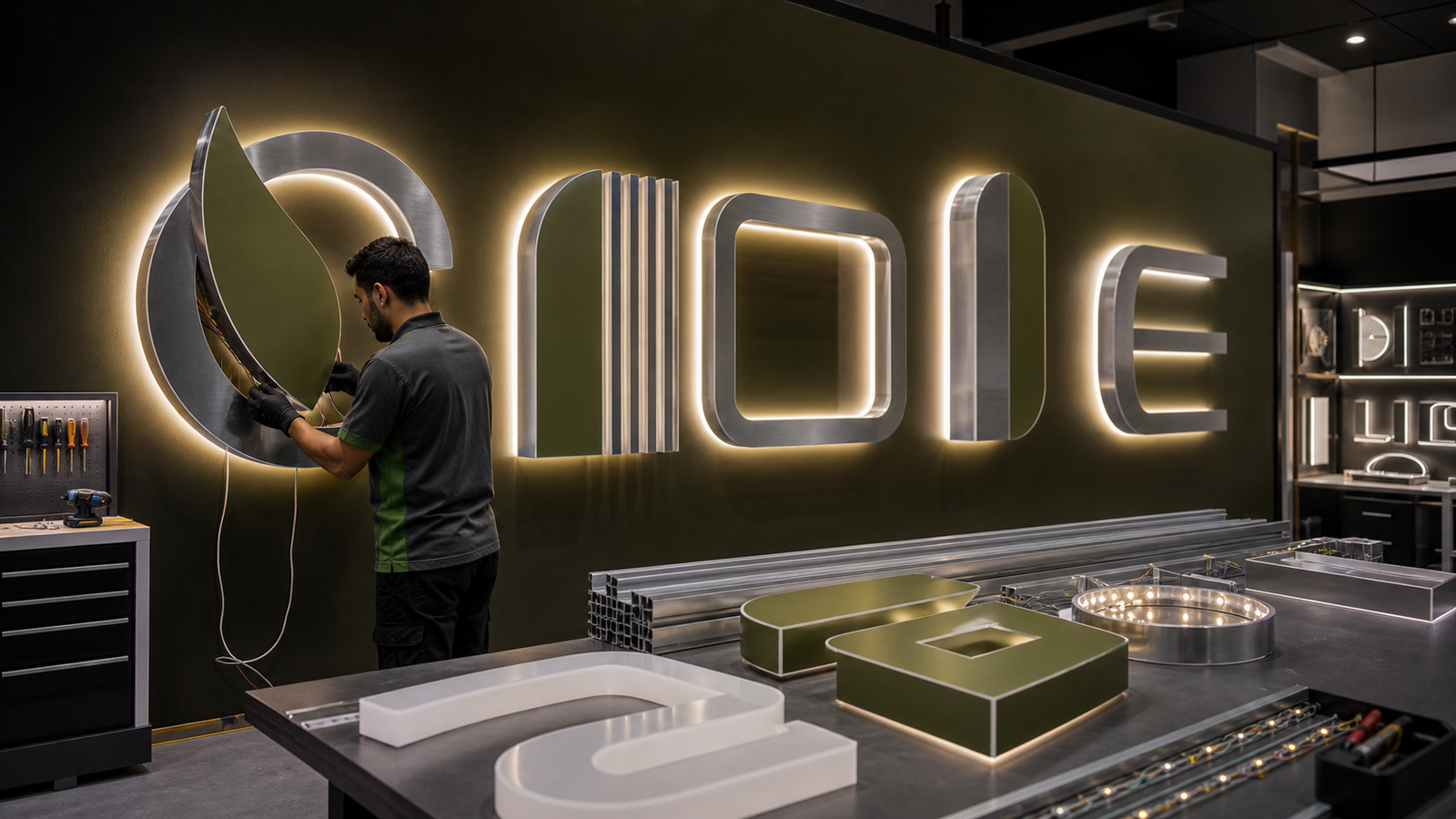 3D Letters Showcase