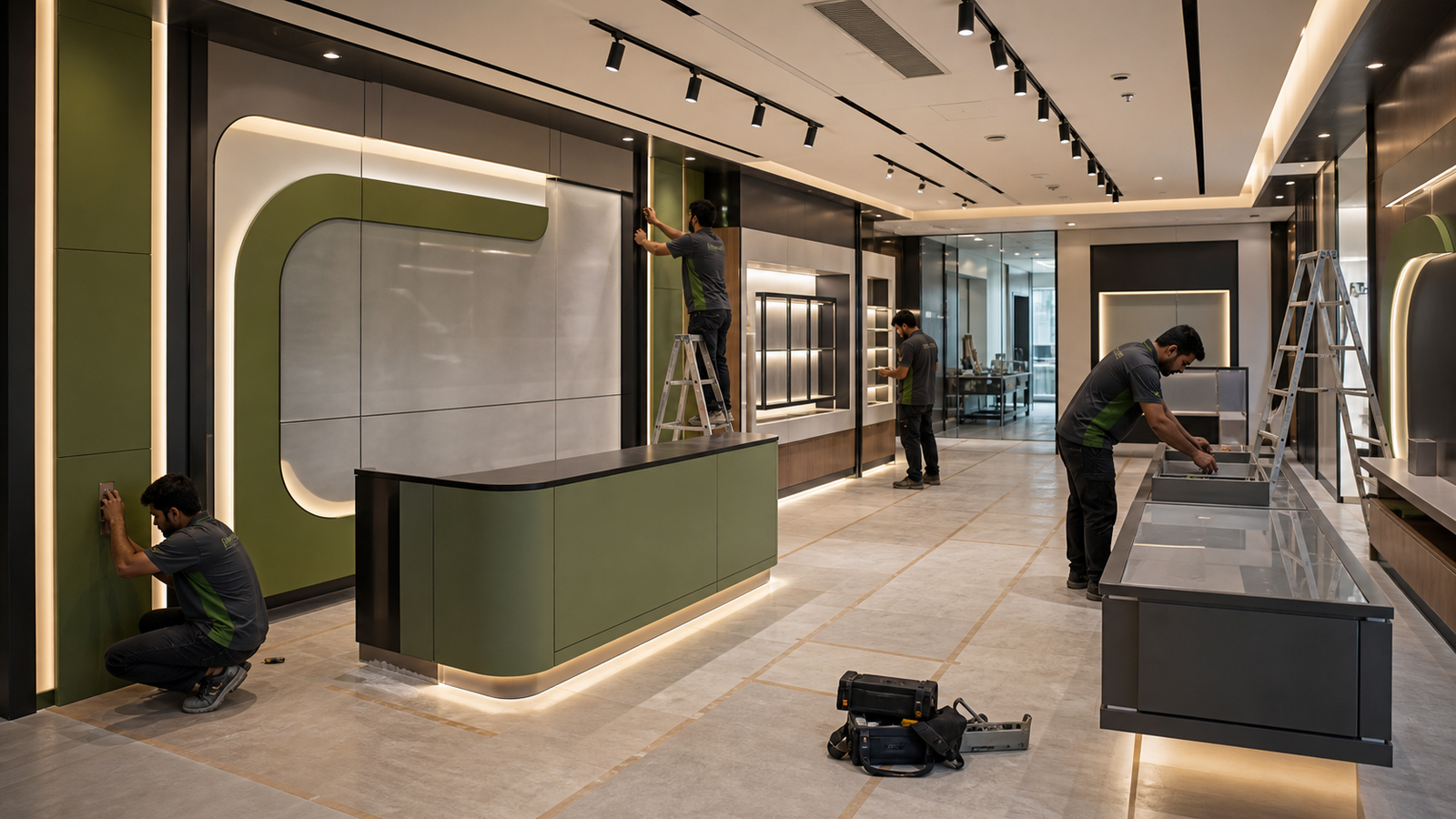 Interior Fit-Out work by Evergreen